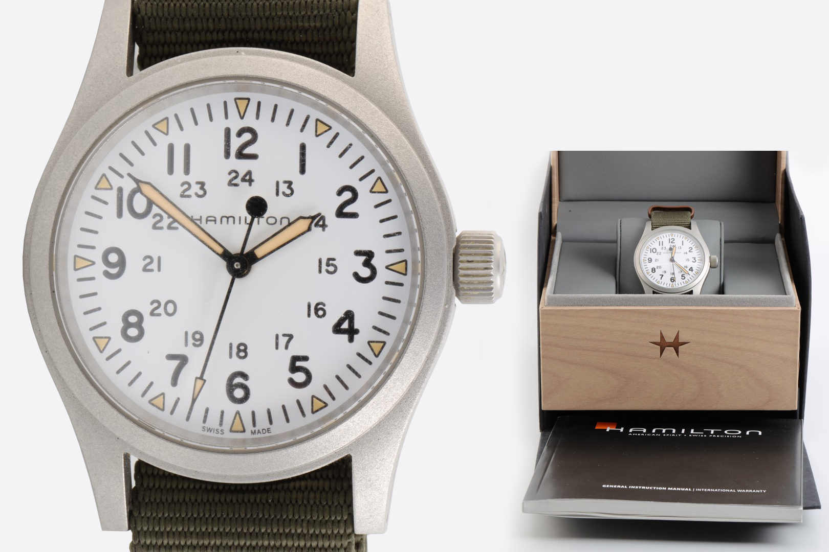 Hamilton Khaki Field Mechanical H694390 38mm Men s Watch Chorost Co