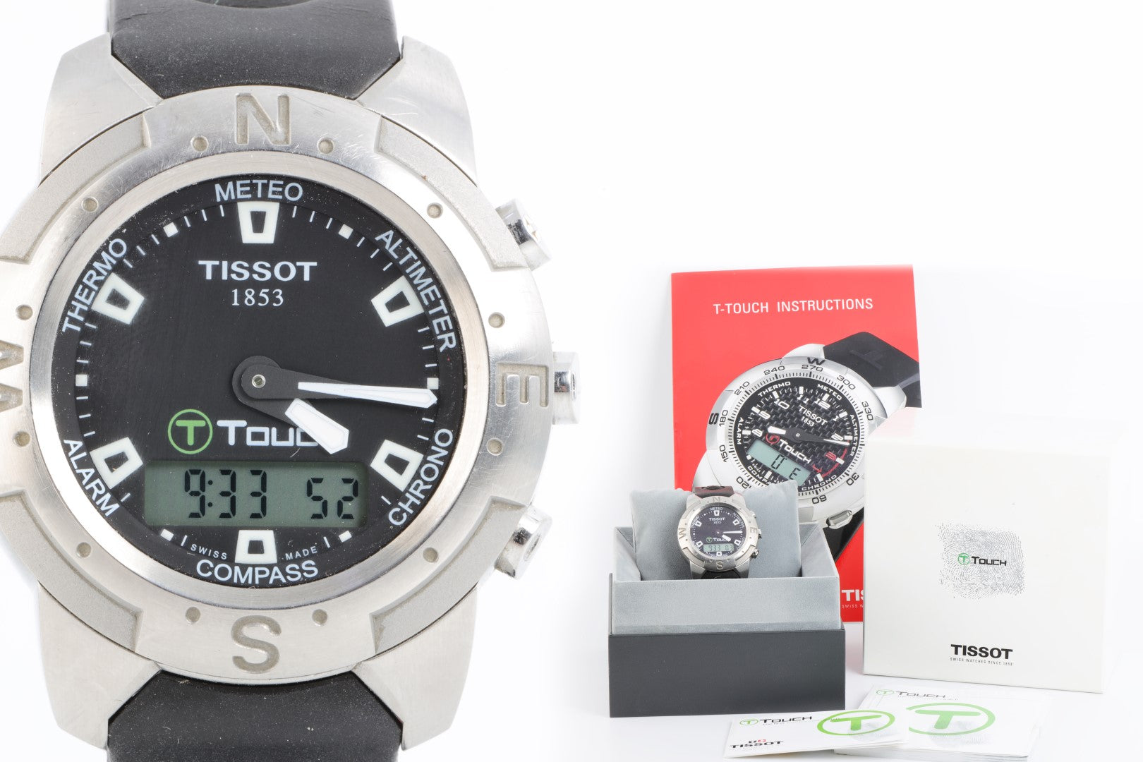 Tissot T Touch TKS RA59481 Stainless Steel 40mm Men s Watch