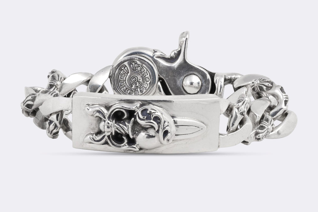 CHROME HEARTS DAGGER BRACELET 13LINK 8.5