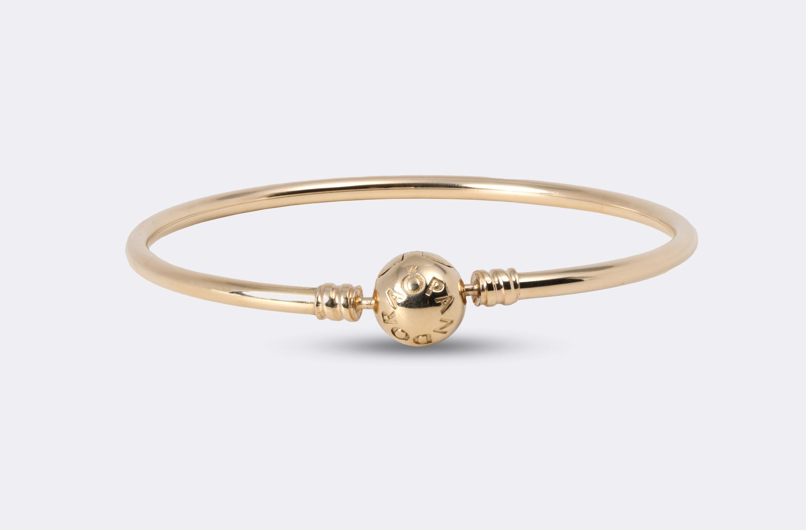 Pandora Moments 14k Yellow Gold Bangle Bracelet - Main Image