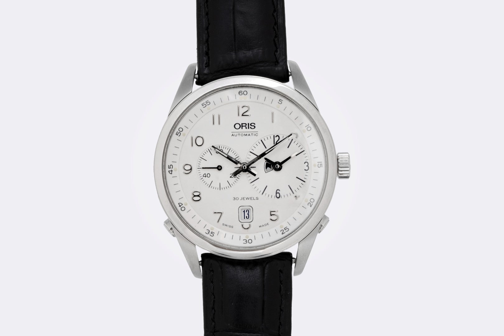 Oris Classic Worldtimer 7513 Stainless Steel 40mm Watch Chorost