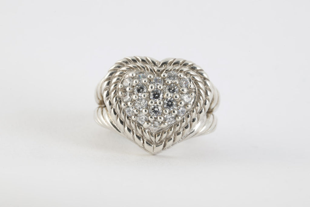Judith ripka 925 cz thailand ring price on sale