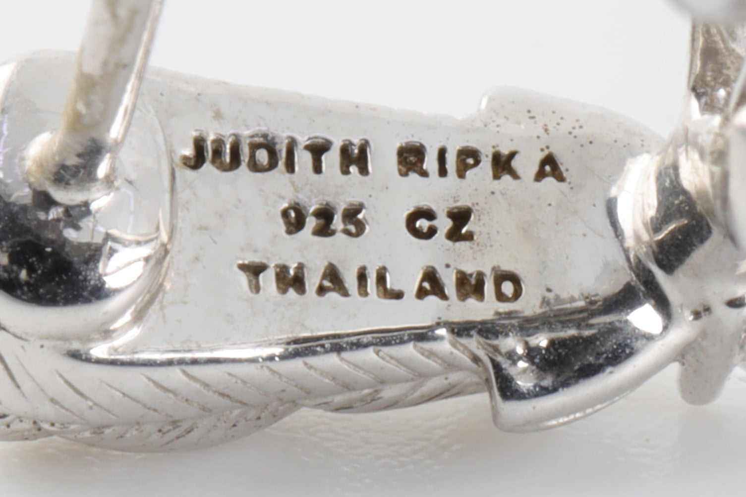 Judith ripka 925 cz thailand earrings discount
