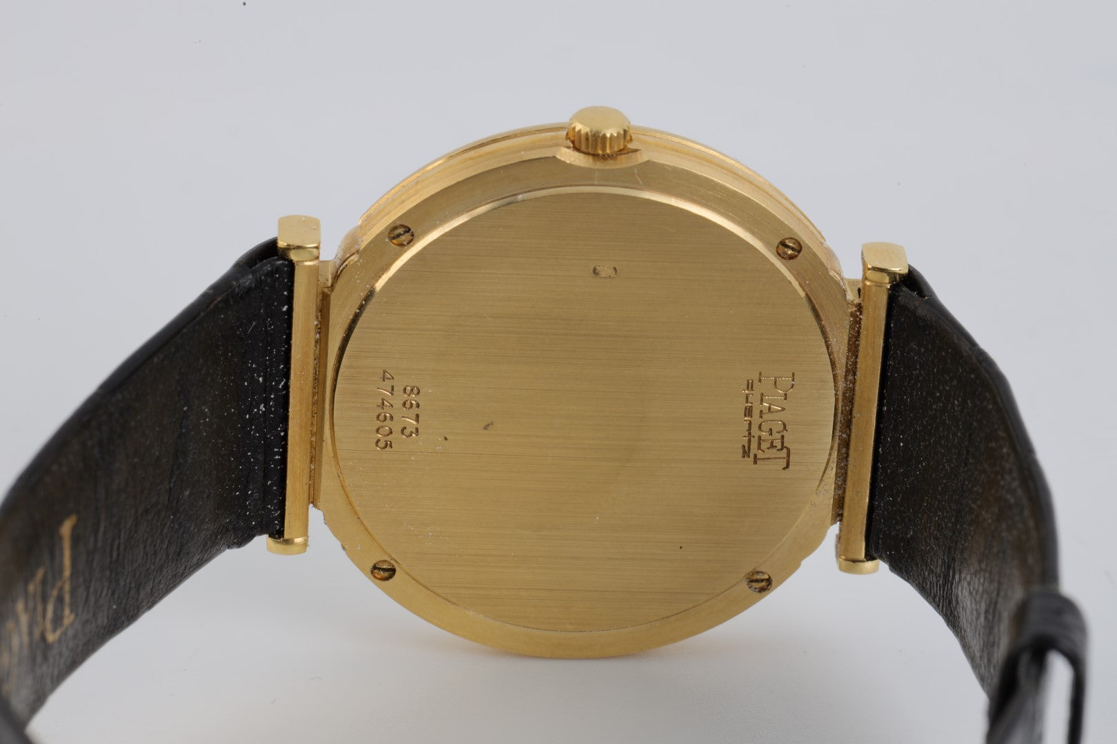 Piaget Polo 8673 18K Yellow Gold 31mm Ladies Watch 1987 Chorost Co