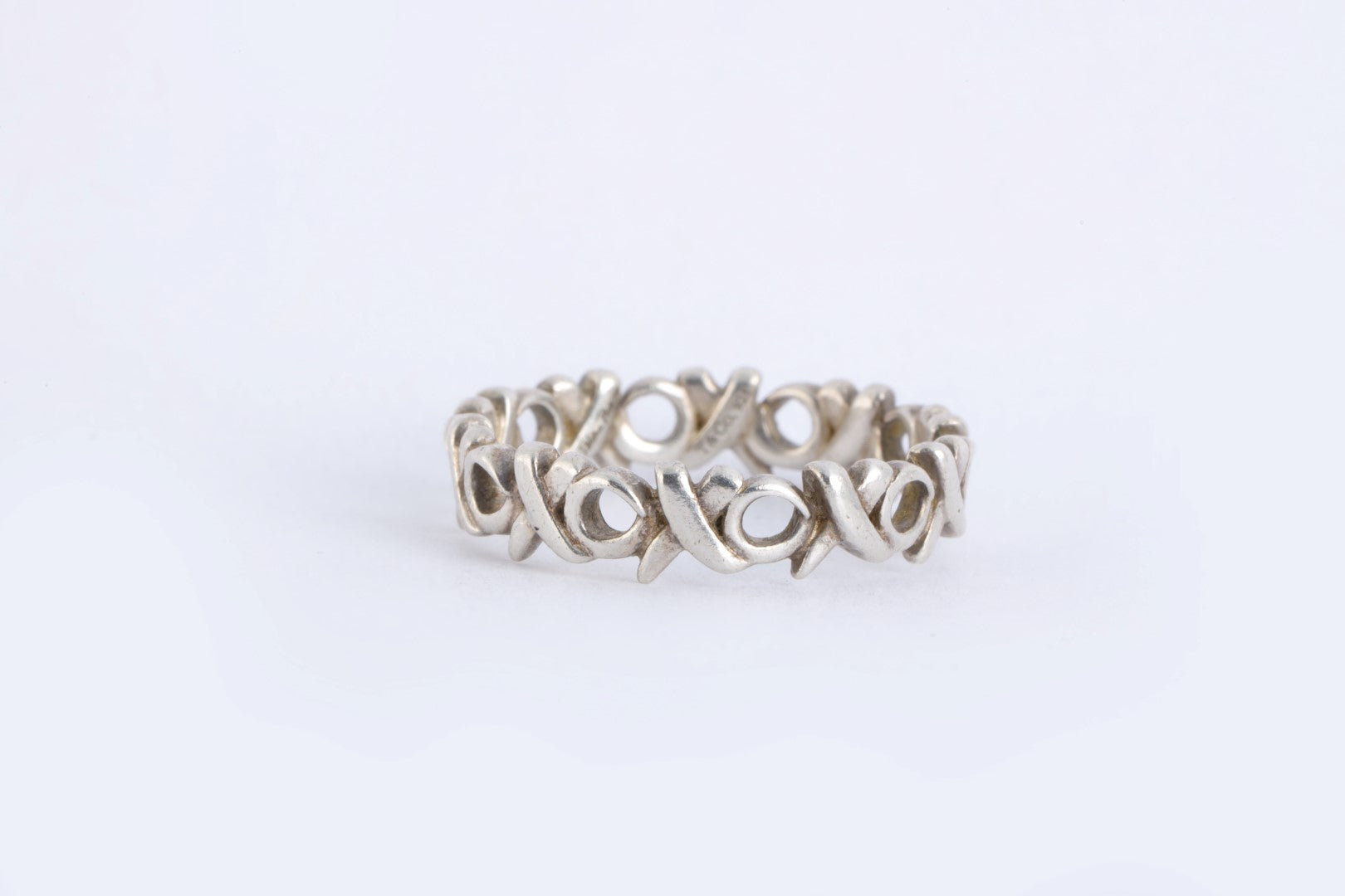 Tiffany love and kisses ring on sale