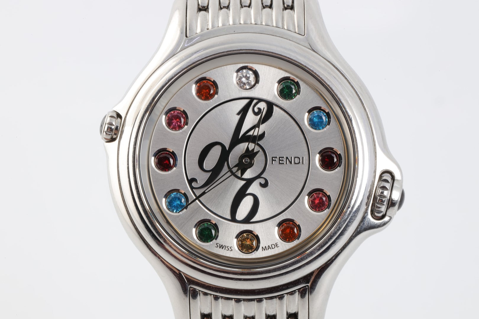 Fendi Crazy Carats Stainless Steel 38mm Ladies Watch Chorost Co