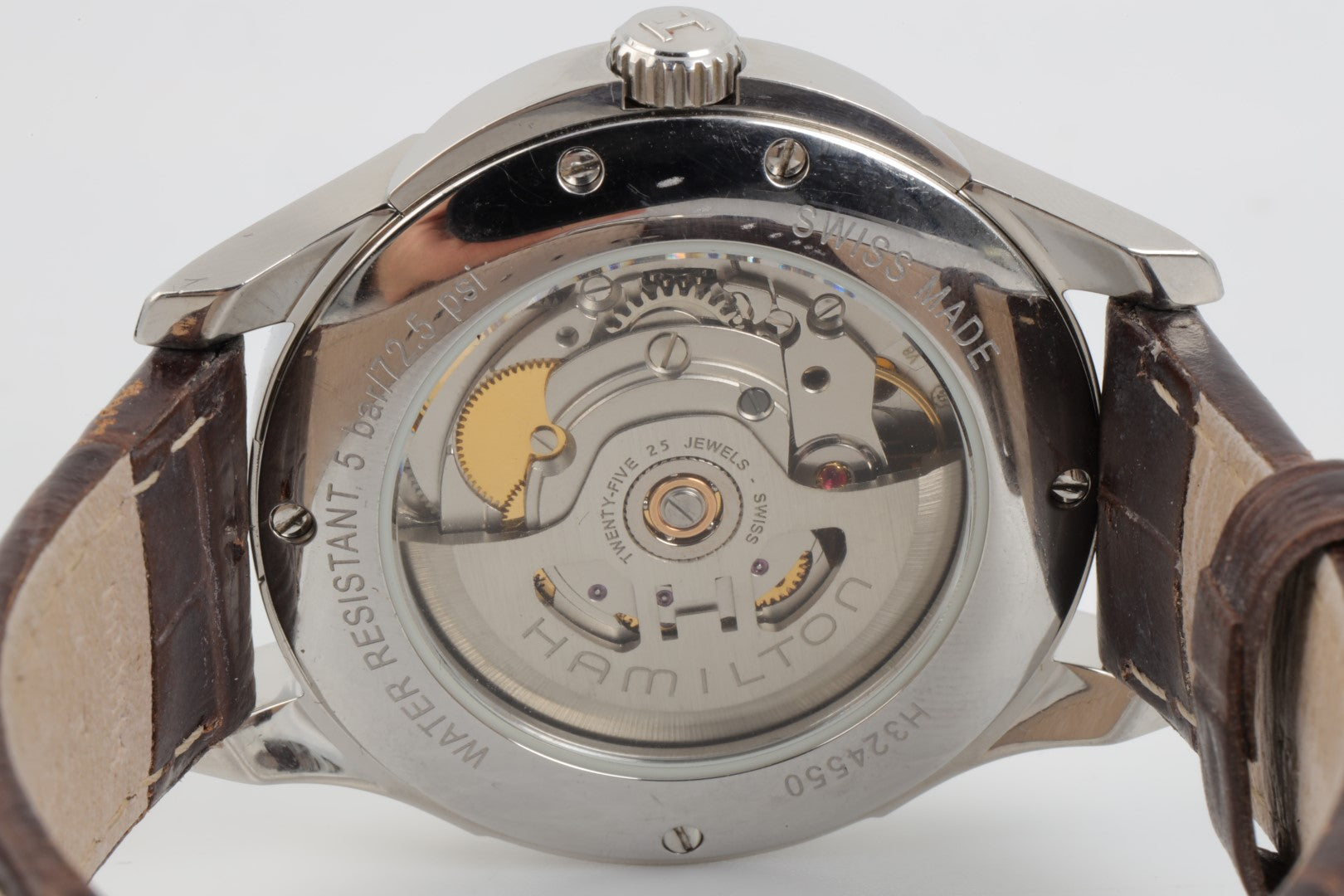 Hamilton Jazzmaster H324550 Stainless Steel 37mm Men's Watch