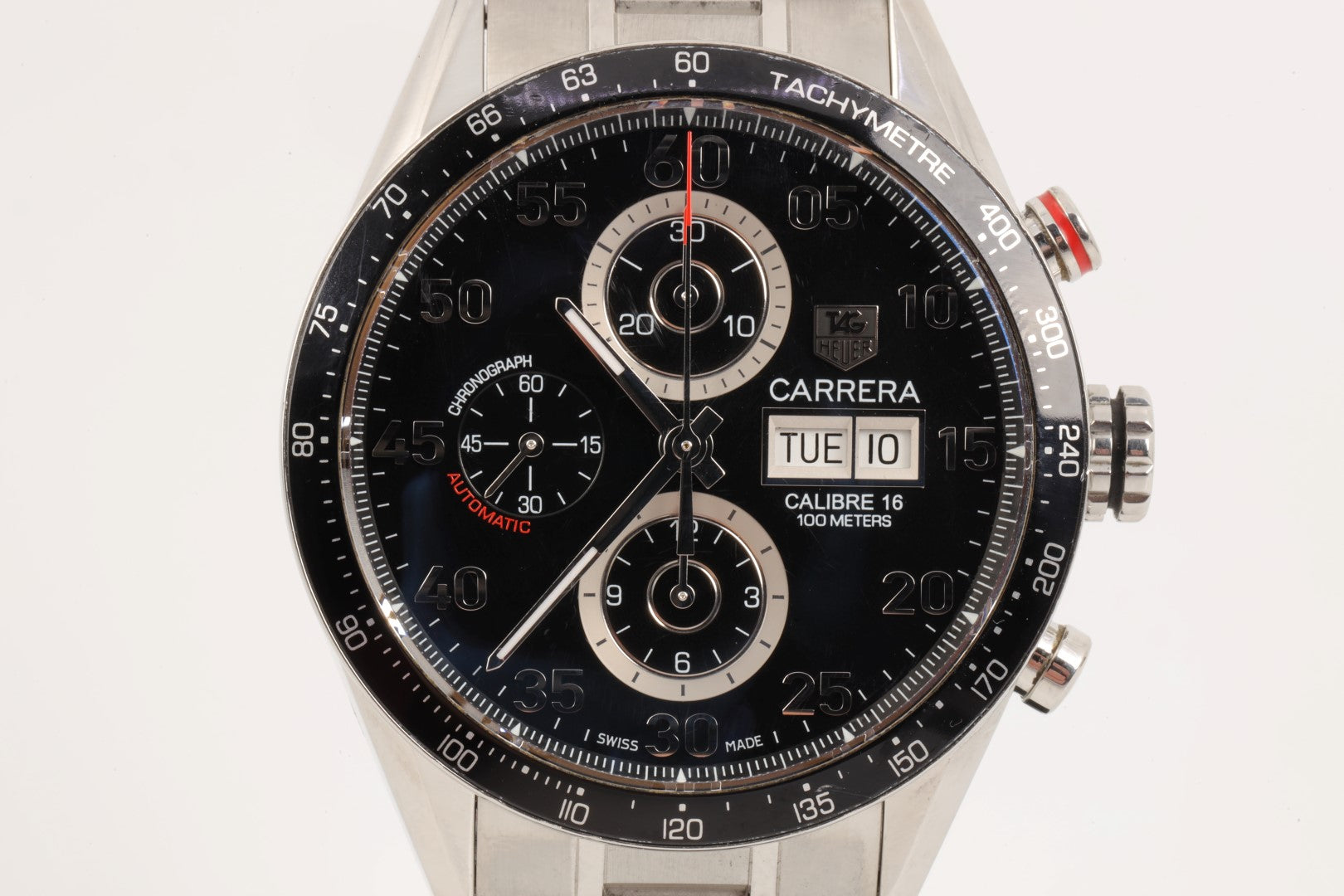 Tag Heuer Carrera CV2A10 Stainless Steel 43mm Men s Watch