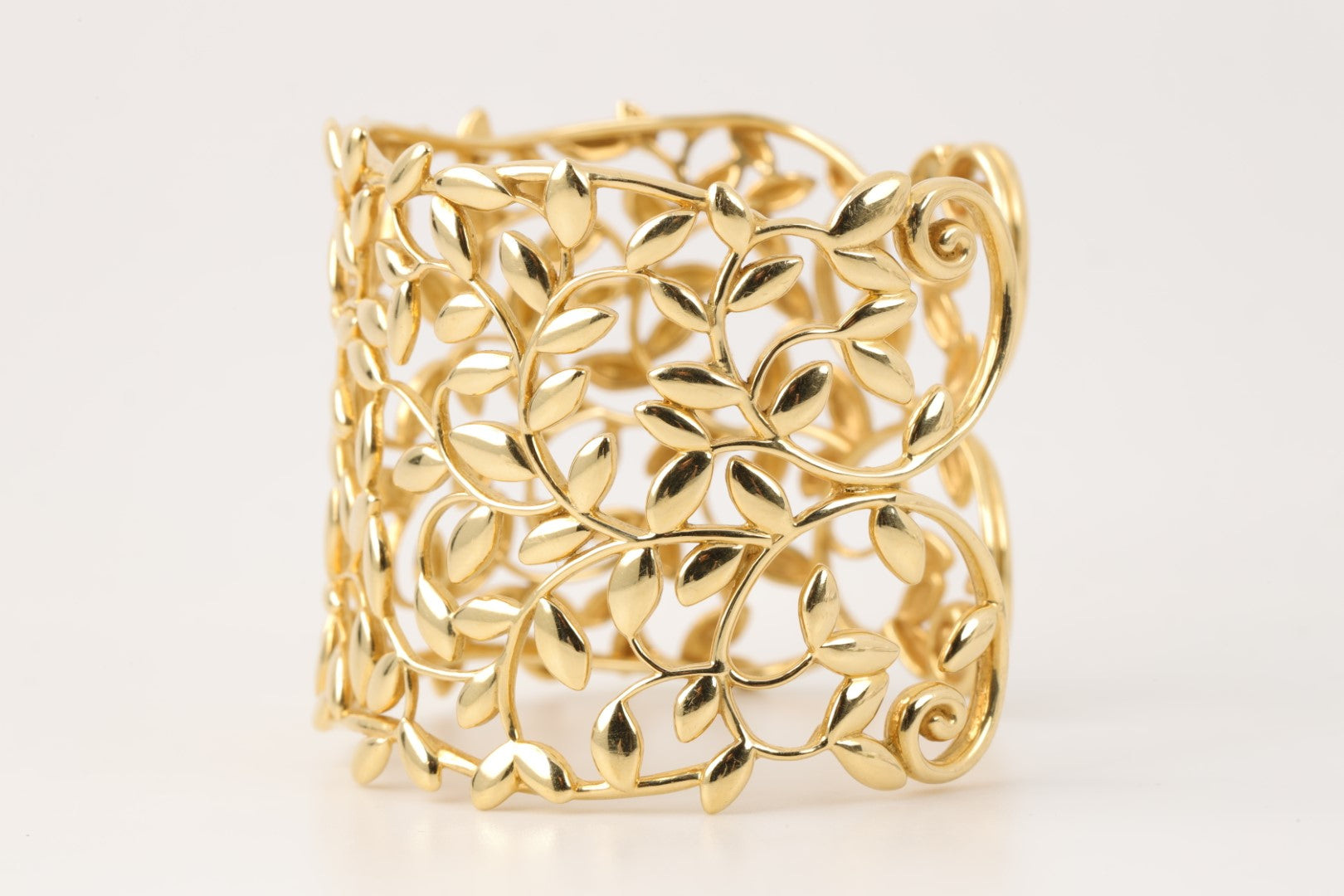 Tiffany olive sales leaf cuff