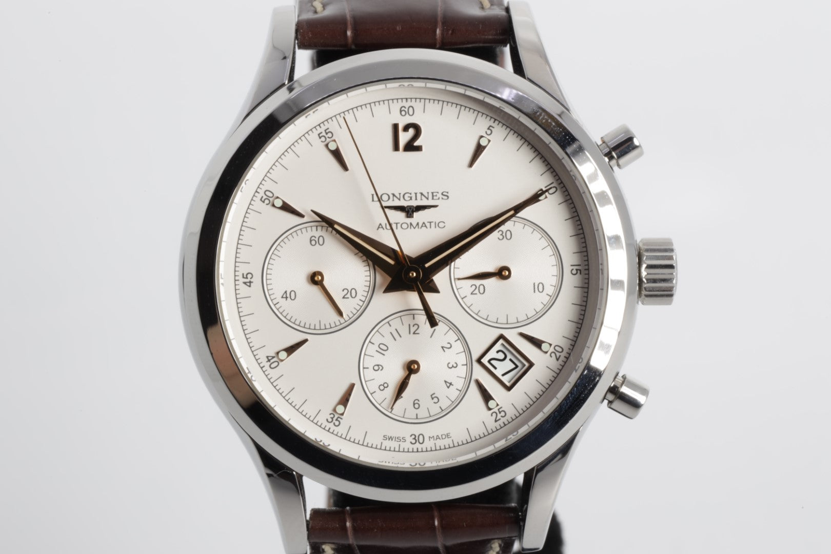 Longines Heritage Chronograph Column Wheel Chorost Co
