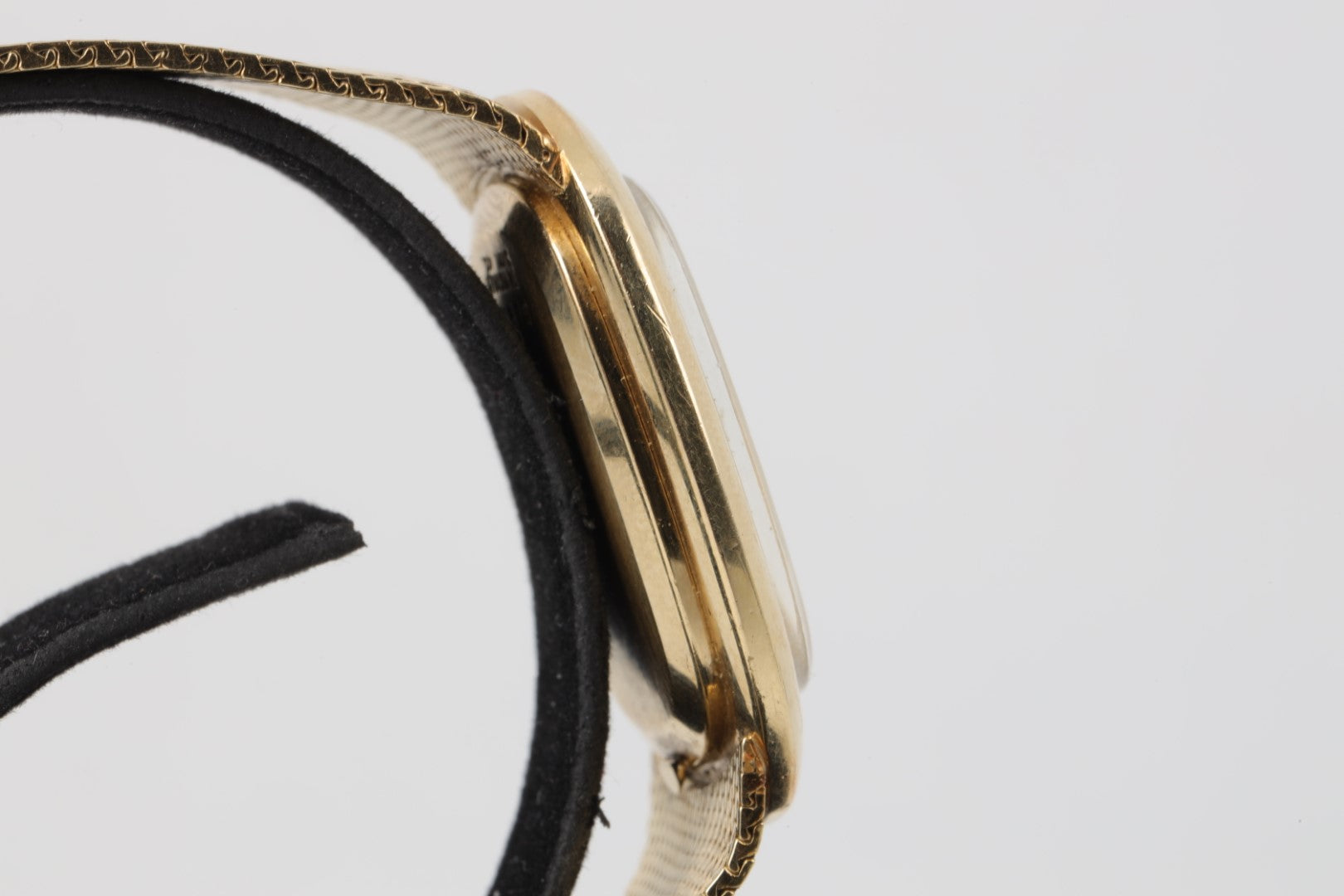 Bulova dior on sale 14k gold watch
