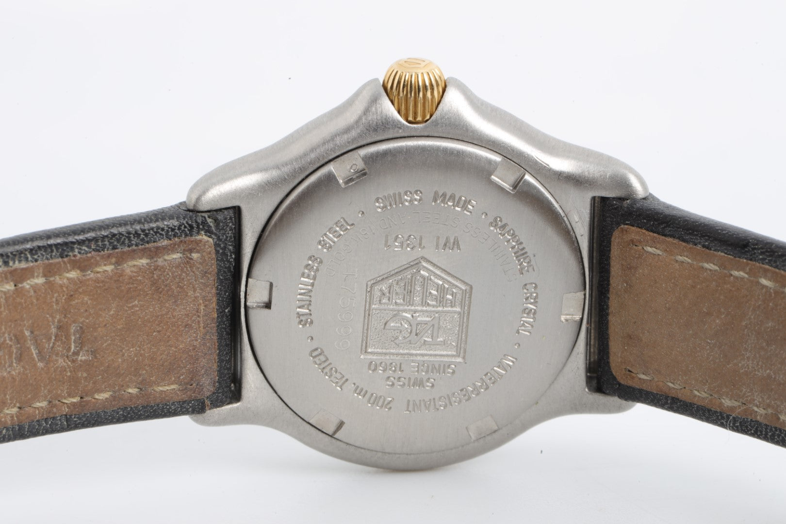 Tag Heuer Professional WI1351 Stainless Steel 18k 29mm Ladies