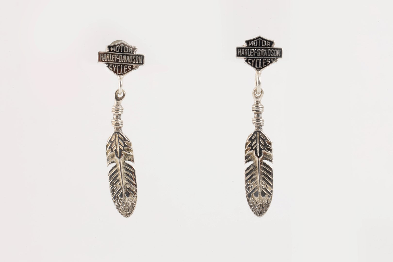 Harley davidson on sale dangle earrings