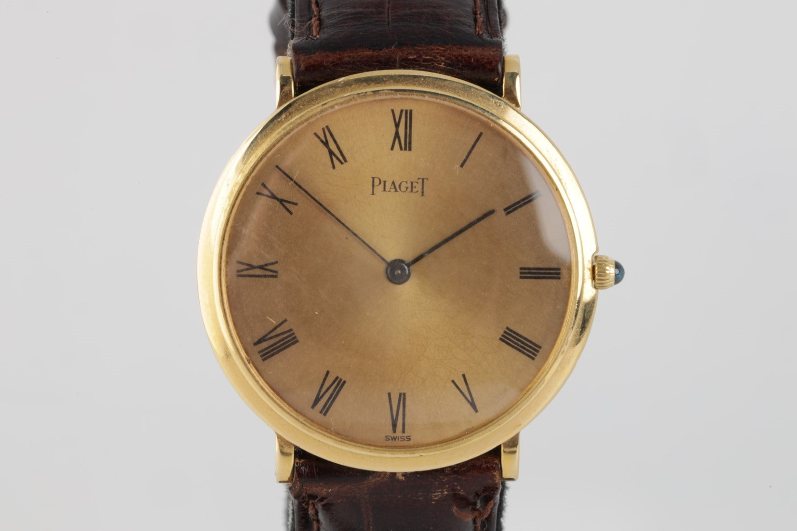 Piaget gold watch vintage hotsell
