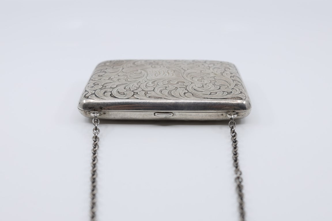 Antique Sterling Silver Mesh Purse w Chatelaine Coin Purse 175 grams C.  1900 (J) | eBay